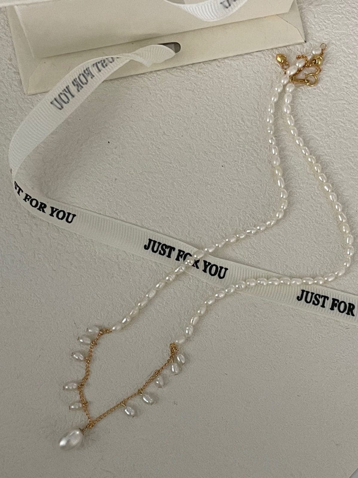 delicate freshwater pearl necklaces — U.S. 14K Gold-Filled French Fairy Layered Pearl Necklace | PoetPearl handcrafted jewelry