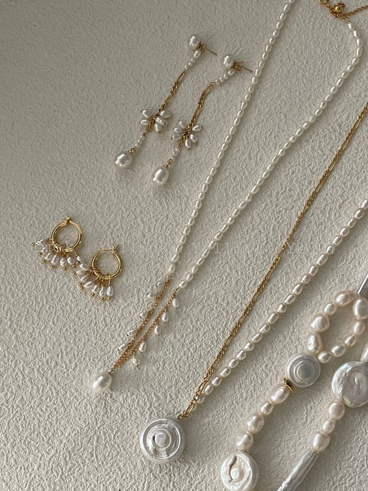 delicate freshwater pearl necklaces — U.S. 14K Gold-Filled French Fairy Layered Pearl Necklace | PoetPearl handcrafted jewelry