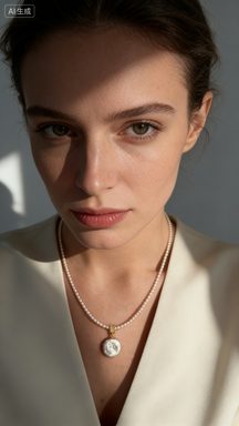 minimalist baroque pearl necklaces — 18K Gold-Plated Silver Roman Baroque Pendant Necklace | PoetPearl handcrafted jewelry
