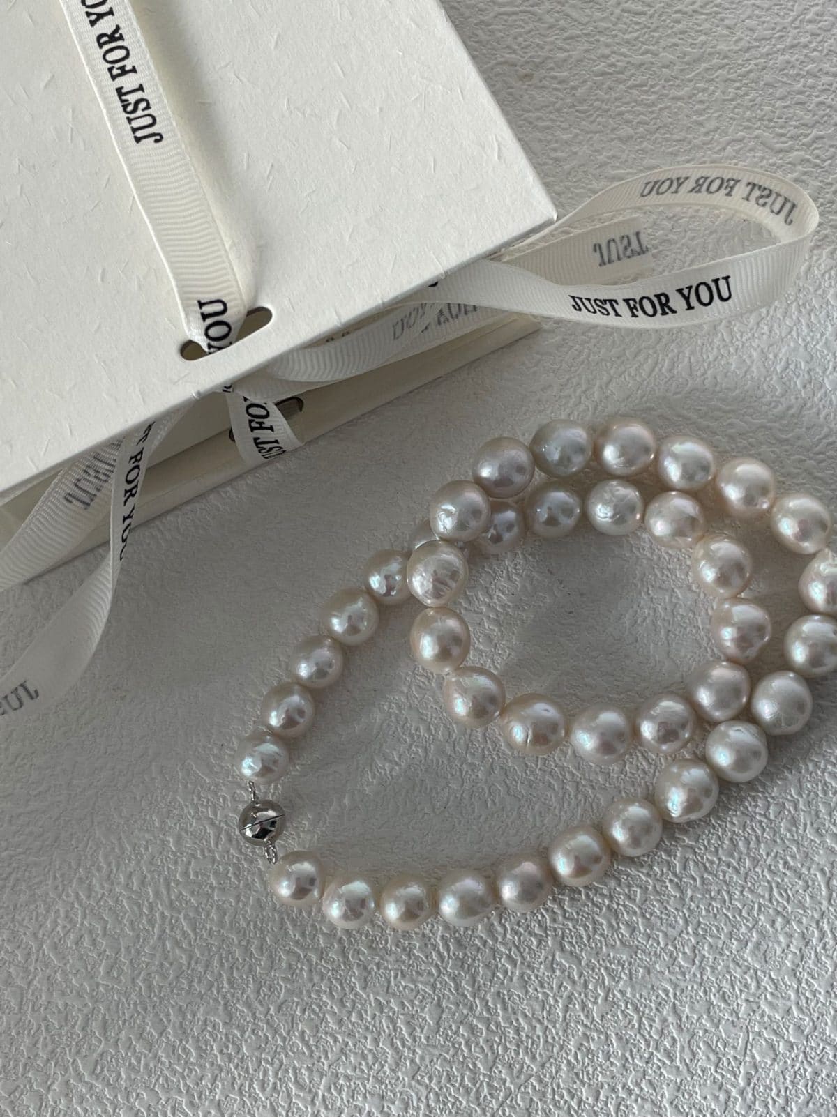 statement large baroque pearl necklaces — Sterling Silver Edison Pearl & Silver Ball Necklace | PoetPearl handcrafted jewelry