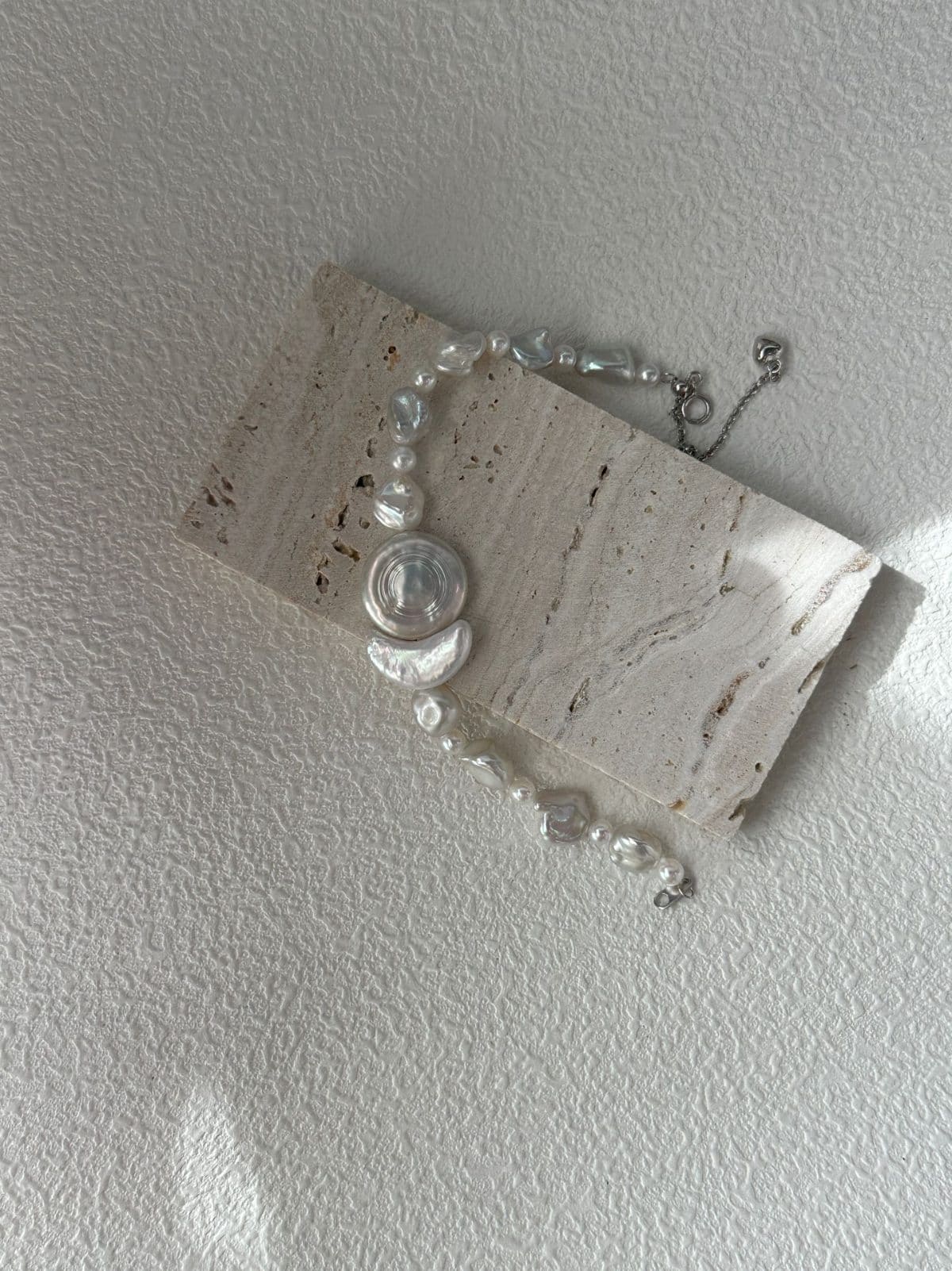 handcrafted baroque pearl gift bracelets — Sun & Moon Baroque Pearl Bracelet | PoetPearl handcrafted jewelry