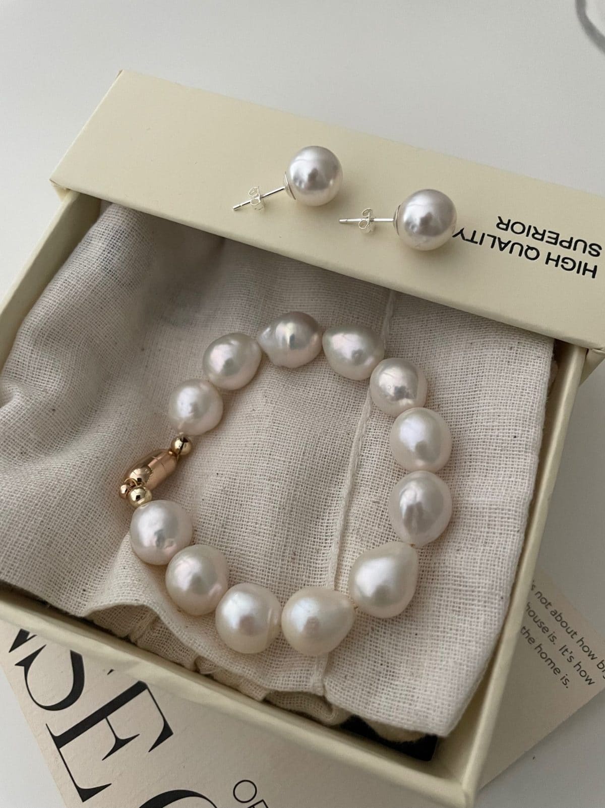 minimalist baroque pearl bracelets — 14K Gold-Filled Edison Pearl Bracelet | PoetPearl handcrafted jewelry