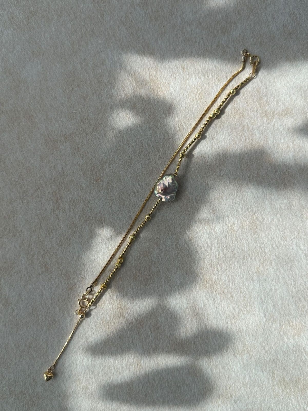delicate freshwater pearl bracelets — Double-Layer Keshi Pearl Bracelet | PoetPearl handcrafted jewelry
